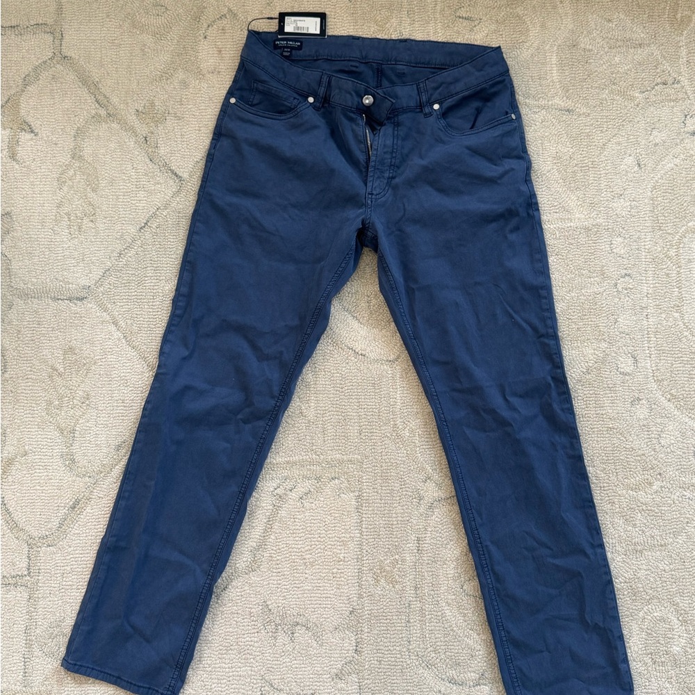Peter Millar Rivi Blue Trousers